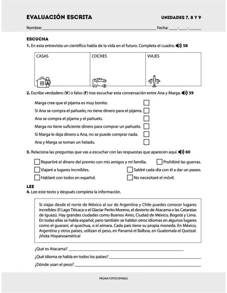 Español entre amigos. Guía del profesor. Curso 4 · Nivel A2