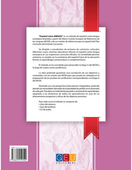 Pack Español entre amigos Livello A2