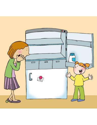 Anna va al supermercato- con pittogrammi