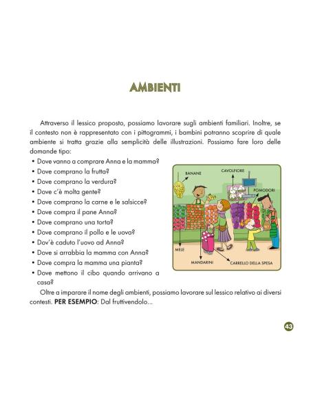 Anna va al supermercato- con pittogrammi