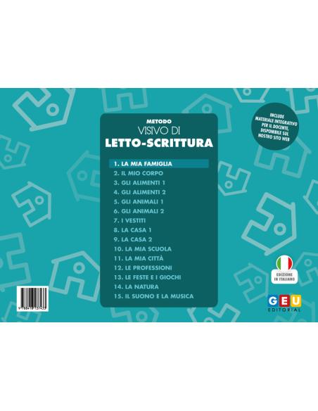 Metodo visivo di letto-scrittura 1: la mia famiglia