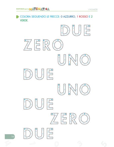 Quaderno operativo di rinforzo per la matematica I Numero 0.1