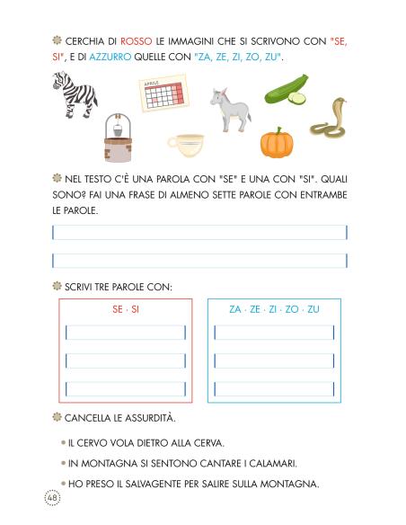 Quaderni di lettura e compresione del testo - Eserciziario 1 - I paragrafi (lettera maiuscola)