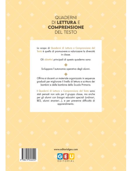 Quaderni di lettura e compresione del testo - Eserciziario 1 - I paragrafi (lettera maiuscola)