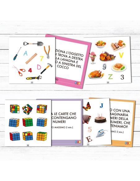 Giochi di Memoria per Anziani con Alzheimer e Demenza Senile. Gioco di carte per la stimolazione cognitiva