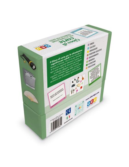 Giochi di Memoria per Anziani con Alzheimer e Demenza Senile. Gioco di carte per la stimolazione cognitiva