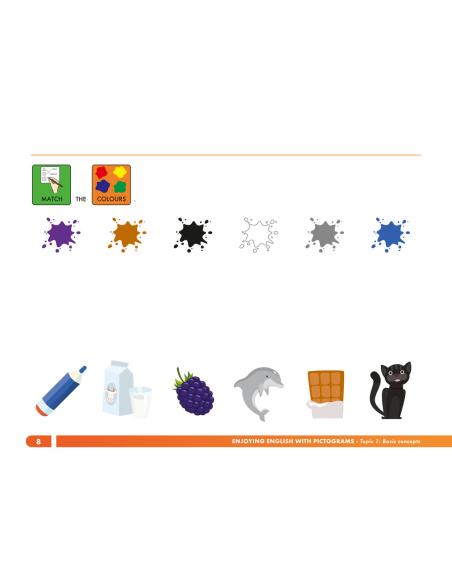 Enjoying English with pictograms 1. Activity book 1